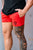 Relentless 2.0 | Men's Gym Shorts | Red Camo