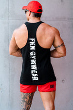Ballistic | Shred Men's Gym Stringer | Black