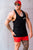 Ballistic | Shred Men's Gym Stringer | Black
