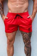 Relentless 2.0 | Men's Gym Shorts | Red Camo