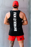 Ballistic | Conquer Men's Gym Singlet | Black