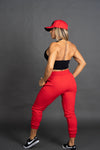 Flex | Women's Gym Halter Singlet Top | Black