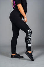 Flex HEIST | Women's Seamless Scrunch Bum Leggings | Black