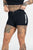 Flex HEIST | Women's Seamless Scrunch Bum Gym Shorts | Black