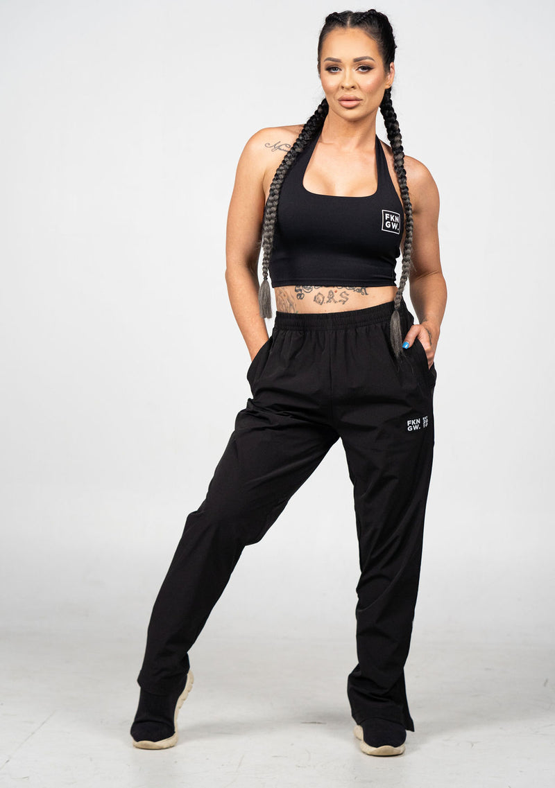 HEIST | Women's Lightweight Gym Track Pants | Black