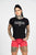 Hustle | Women's Fitted Gym T-Shirt | Black