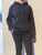 Vintage Wash | Women's Gym Hoodie | Black
