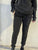 Bootyfit | Gym Track Pants | Black Vintage Wash