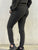 Bootyfit | Gym Track Pants | Black Vintage Wash