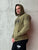 Varsity | Men's Premium Gym Hoodie | Khaki