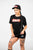 LAZY | Women's Gym T-Shirt | Black
