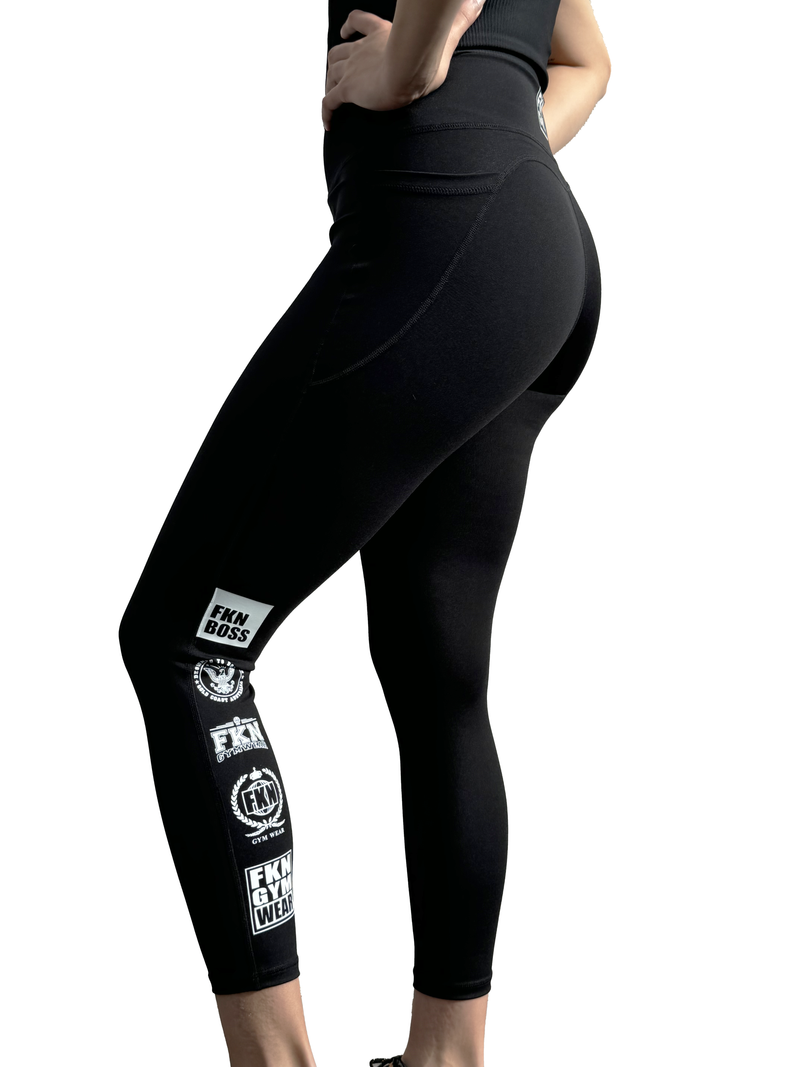 HEIST | Sculpt Pocket Gym Leggings | Black