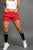 HEIST | Women's Gym Shorts | Red