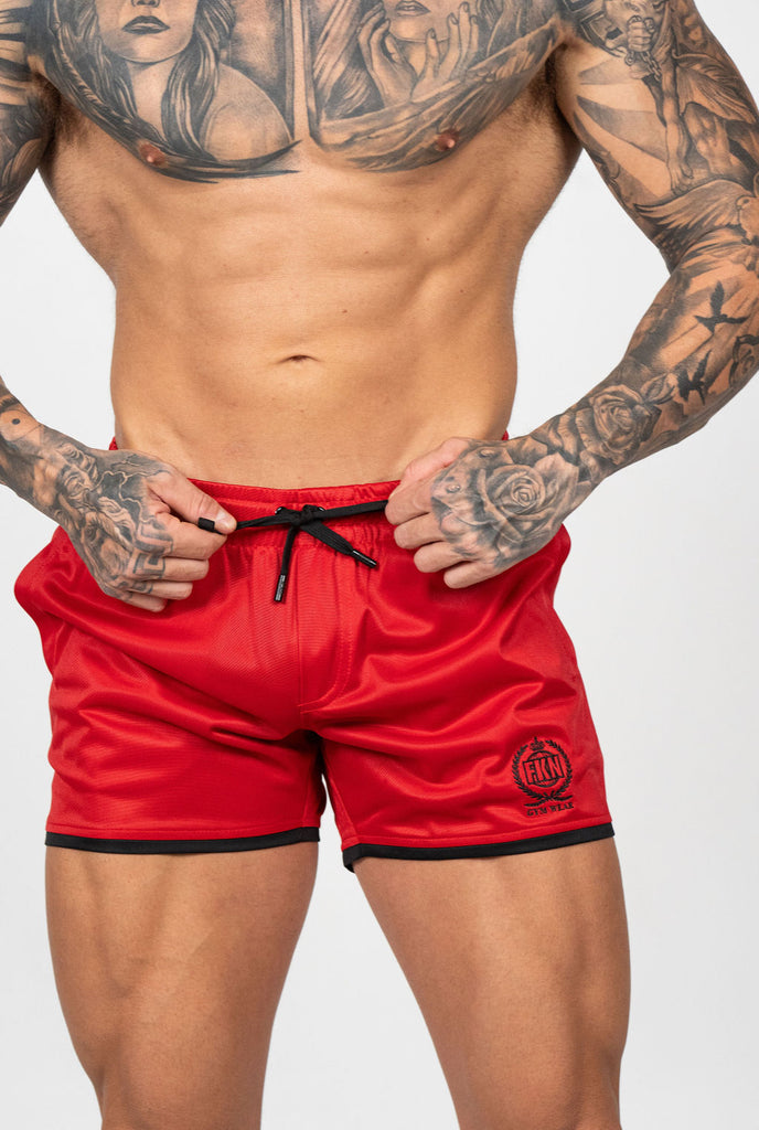 Relentless 2.0 | Men's Gym Shorts | Red