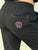 STRIKE | Women's Oversized Gym Joggers | Black & Pink