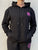 Strike | Women's Gym Hoodie | Black & Pink