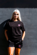 Strike | Women's Gym T-Shirt | Black / Pink