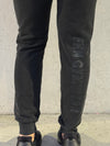 Bootyfit | Gym Track Pants | Black Vintage Wash