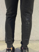 Bootyfit | Gym Track Pants | Black Vintage Wash