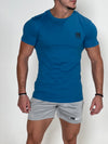 Stone | Men's Gym T-Shirt | Ocean Blue