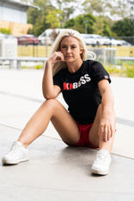 FKNBOSS | Women's Gym T-Shirt | Black