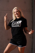 FUCK CARDIO | Women's Gym T-Shirt | Black