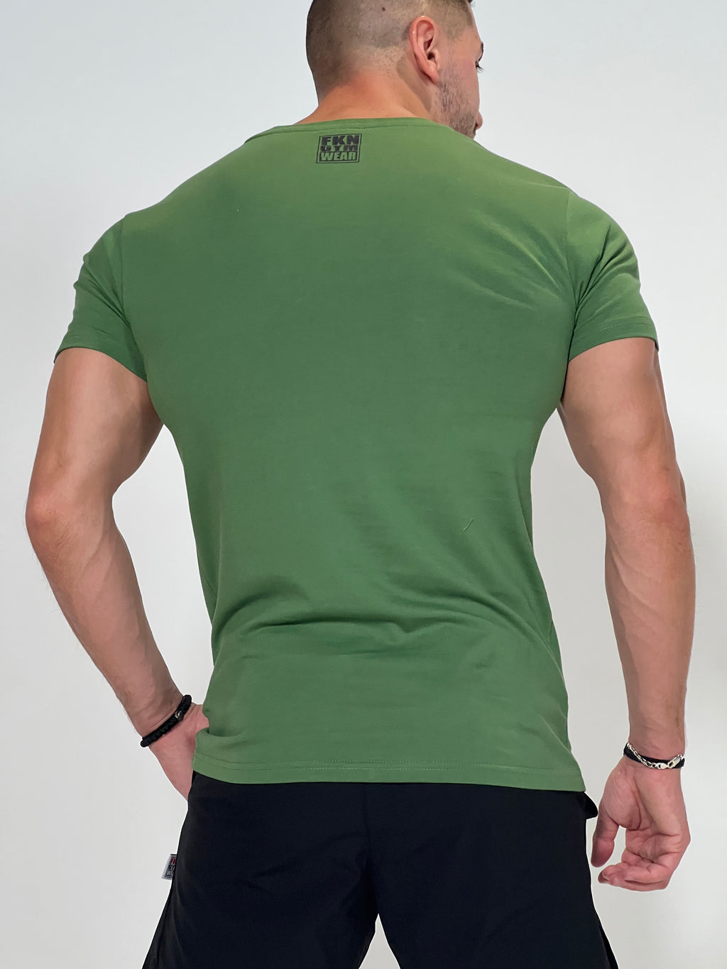 Stone | Men's Gym T-Shirt | Green