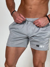 Relentless | Men's Gym Shorts | Silver