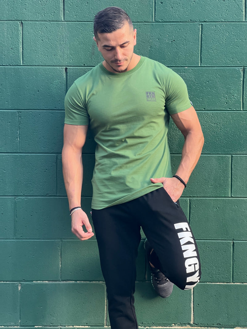 Stone | Men's Gym T-Shirt | Green