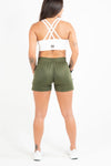 Power | Women's Gym Shorts | Khaki