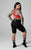 Strapped | Women's Gym Crop Top Sports Bra | Ruby Red