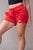 Power | Women's Gym Shorts | Red