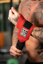 FKN Gym Wrist Wraps | Red