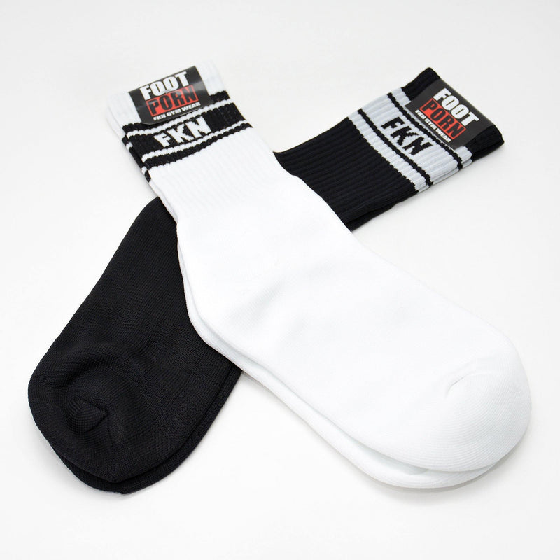 Foot Porn | Two Pair Gym Socks - FKN Gym Wear