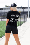 Heist | Women's Gym T-Shirt | Black