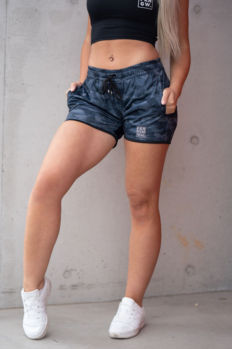 Power 2.0 | Women's Gym Shorts | Camo