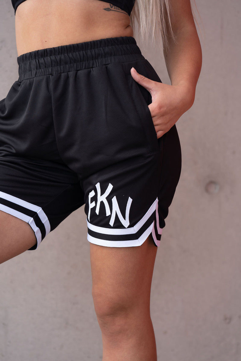 FKN Baller | Women's Gym Shorts Basketball | Black