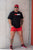 Relentless | Men's Gym Shorts | Red