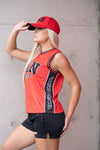 Elevate | Women's Gym Training Basketball Jersey | Red